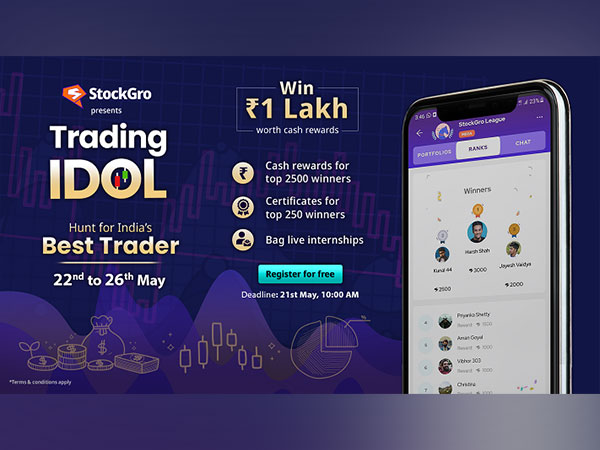 StockGro Hunts for India's Top Stock Market Trader, Launches Trading Idol