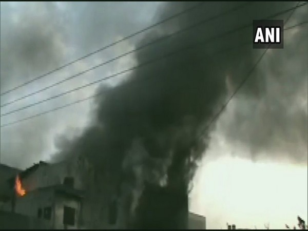 Meerut: Fire breaks out at pesticide factory, cooling operations underway