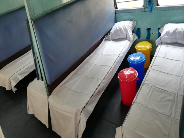 Clean toilets, colour coded dustbins, first patients on isolation coaches praise Railways barring mosquitoes