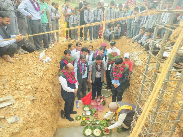 India lays foundation stone to build high impact community development project in Nepal's Pyuthan