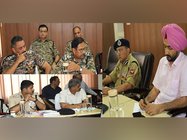 ADGP Jammu reviews arrangements for Amarnath Yatra, focus on safety and emergency response measures