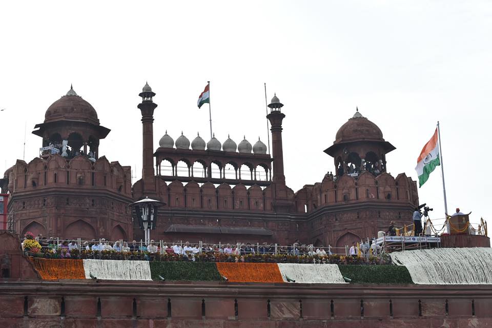 PM Narendra Modi addresses the nation from ramparts of Red Fort on the occasion of Independence Day
