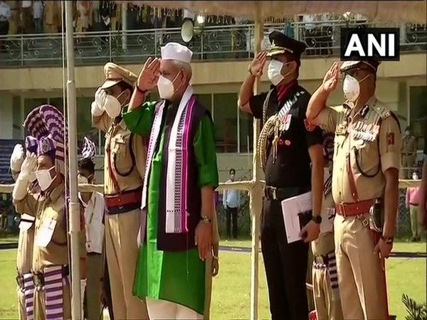 J-K Lt Governor Manoj Sinha hoists national flag on 74th Independence Day