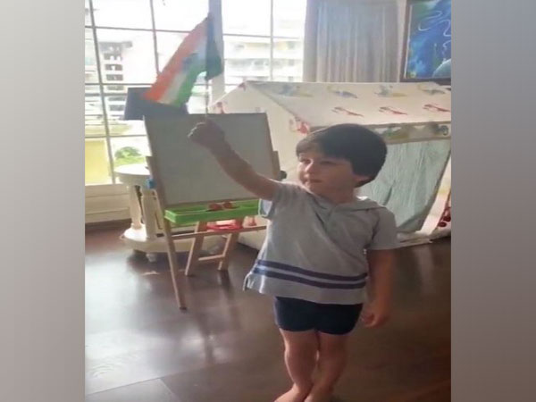 Kareena Kapoor shares adorable video featuring little Taimur Ali Khan as he sings national anthem