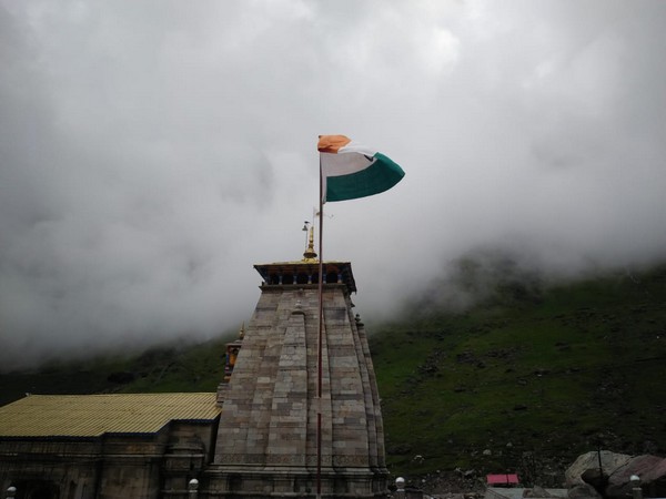 Independence Day celebrated at Kedarnath temple