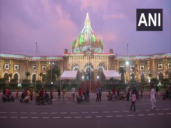 I-Day: Vidhan Bhawan, several other buildings illuminate in tricolour in Lucknow