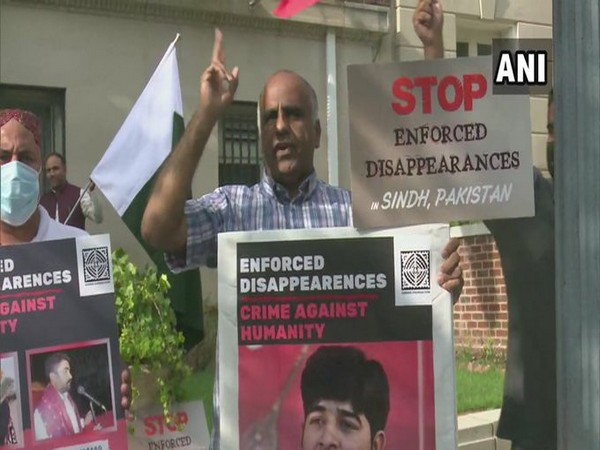 US: Sindhi Foundation holds protests outside Pak envoy's house against enforced disappearance