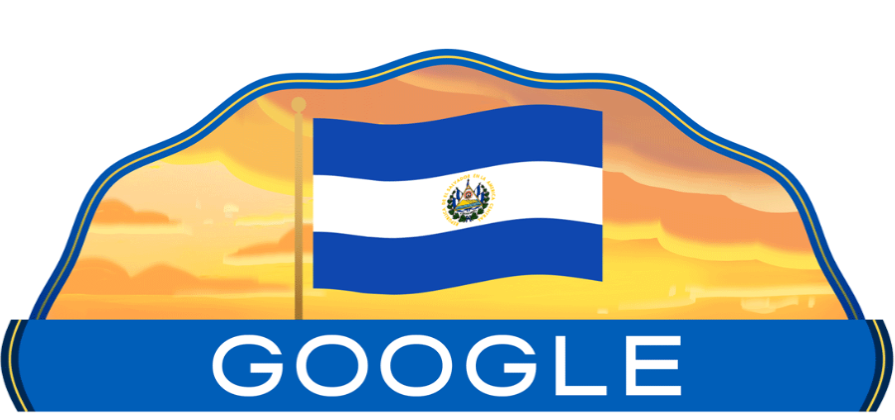 Google doodle celebrates El Salvador Independence Day 2022
