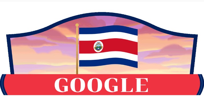 Google doodle celebrates Costa Rica Independence Day 2022