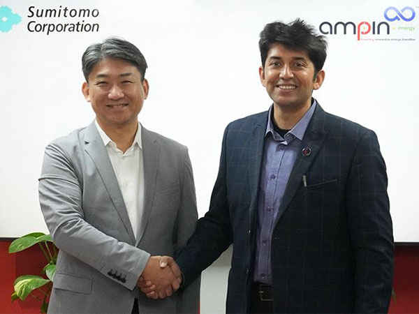 Sumitomo Corporation and AMPIN Energy Collaborate to Power India's Renewable Future