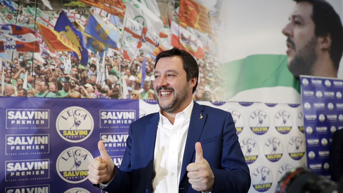 Approval of Italy's 2019 budget will slip by one day to Tuesday: Salvini
