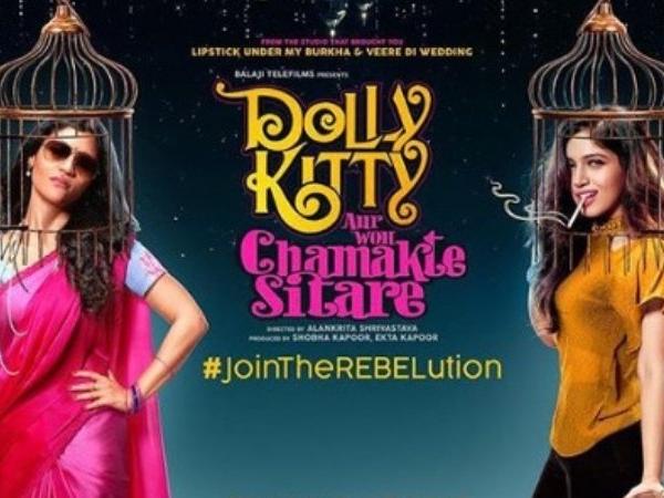 Actors Konkona, Bhumi unveil first look for upcoming film "Dolly Kitty Aur Woh Chamakte Sitare"