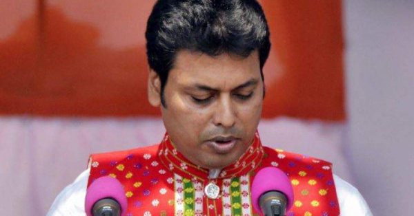 Biplab Deb committed to make Tripura a business hub, 'crime-free state'