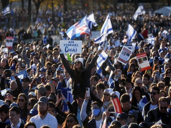 Washington DC: Demonstrators from across country 'March for Israel'