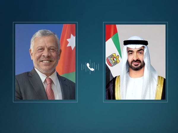 Leaders of UAE and Jordan Unite for Regional Stability and Humanitarian Efforts