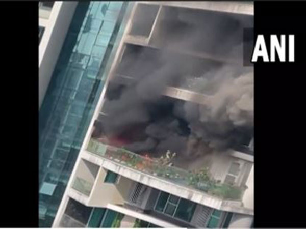 Fire breaks out at Mumbai's Lower Parel building