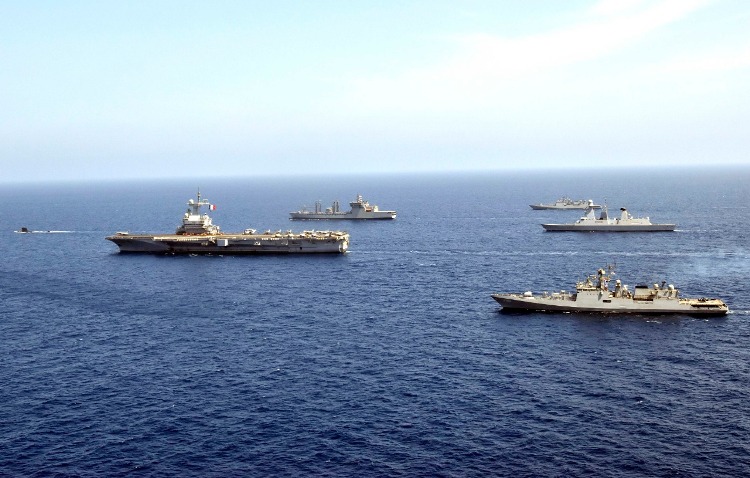 21st Naval Exercise Varuna between India and France commences