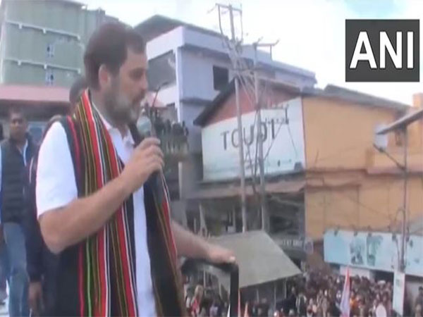 "Doesn't matter if you're small state, feel equal" says Rahul Gandhi in Nagaland