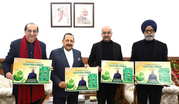 Dr. Jitendra Singh Launches Monograph on Pollution and Its Impact on Human Health