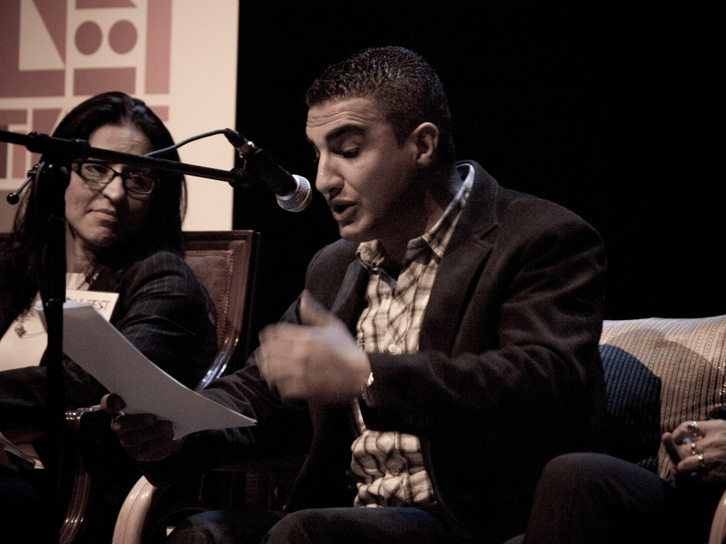 Palestine poet says poetry can not survive without requisite political freedom