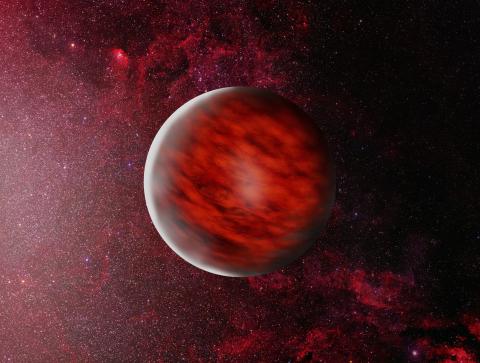 NASA citizen scientists discover extremely red free-floating brown dwarf 