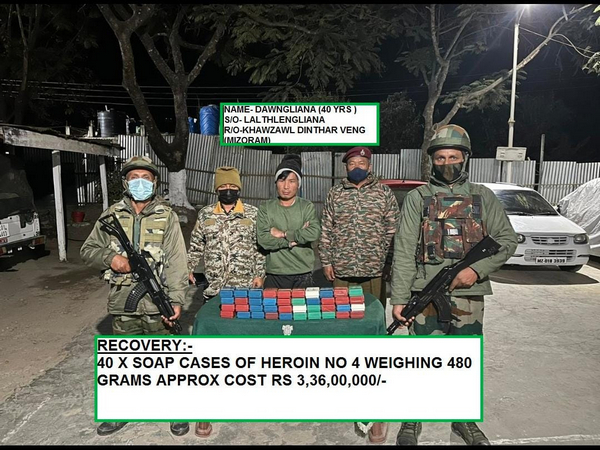 Drugs worth Rs 130 cr seized in Mizoram in last 45 days: Assam Rifles