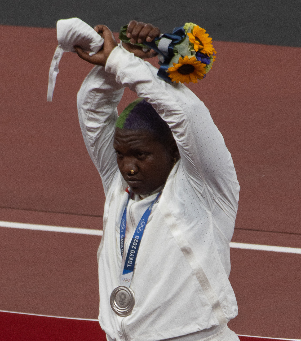 Raven Saunders: The Hulk of Shot Put and Mental Health Advocacy