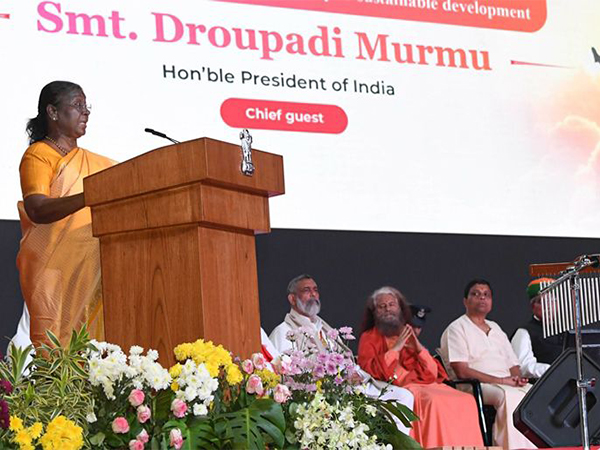 Hyderabad: President Murmu graces 'Global Spirituality Mahotsav' uniting diverse religious leaders