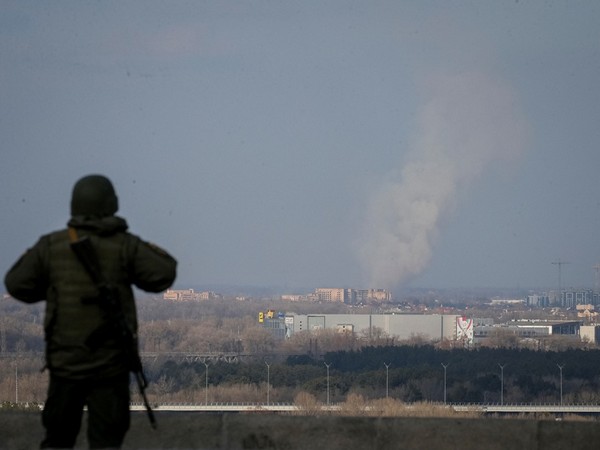 Plumes of smoke seen at Russian military airbase in Gvardeyskoye, Crimea -Kommersant