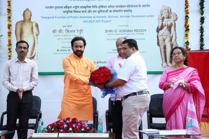 Kanheri caves provide evidence of evolution and our past: Kishan Reddy 
