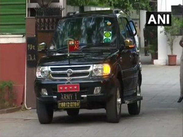 Colonel Santosh Babu's mortal remains arrive in Hyderabad