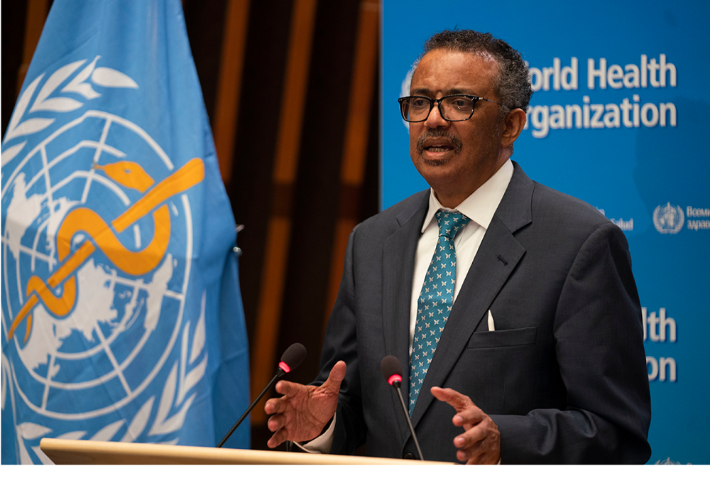 Dr Tedros Adhanom Ghebreyesus re-elected to serve as head of WHO