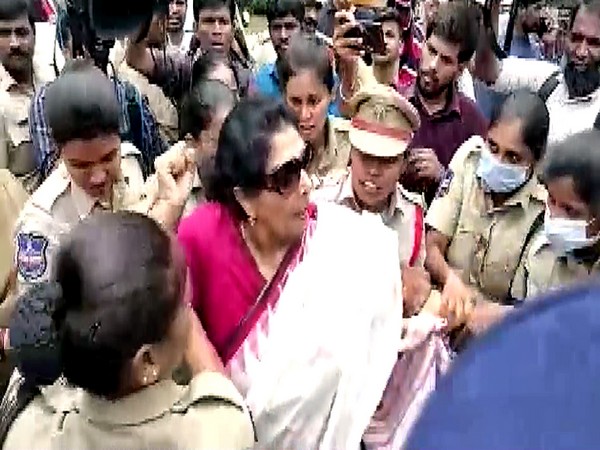 Hyderabad Police books Renuka Chowdhury, 200 others for 'unlawful assembling' at protest site in Telangana
