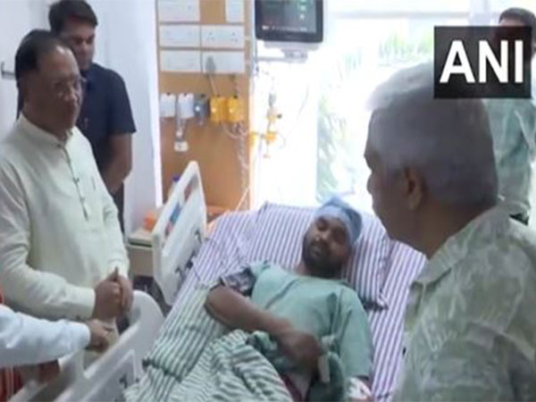 Narayanpur naxal encounter: Chhattisgarh CM Vishnu Deo Sai meets injured soldier