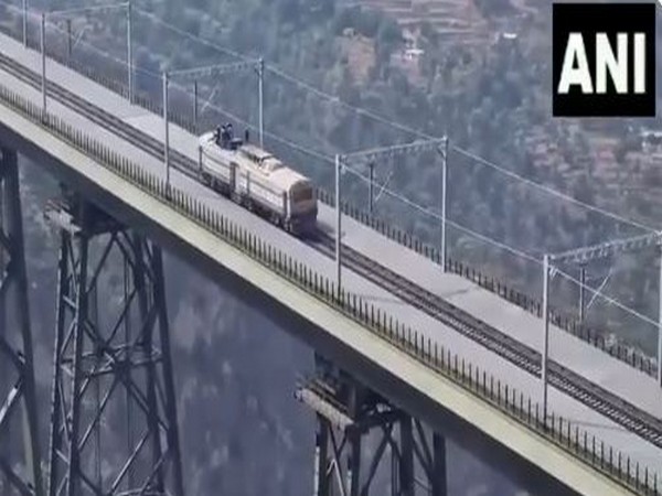 First trial run of Sangaldan-Reasi train completed, crosses world's tallest Chenab bridge