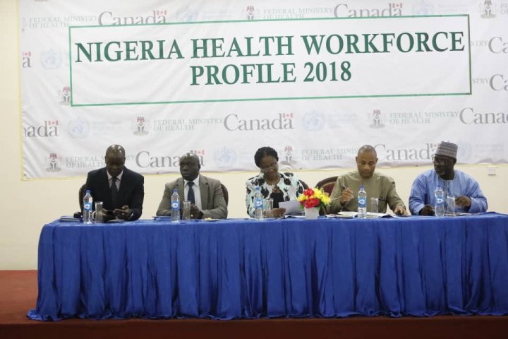 WHO helps Nigeria to update health workforce profile with funding from Canada 
