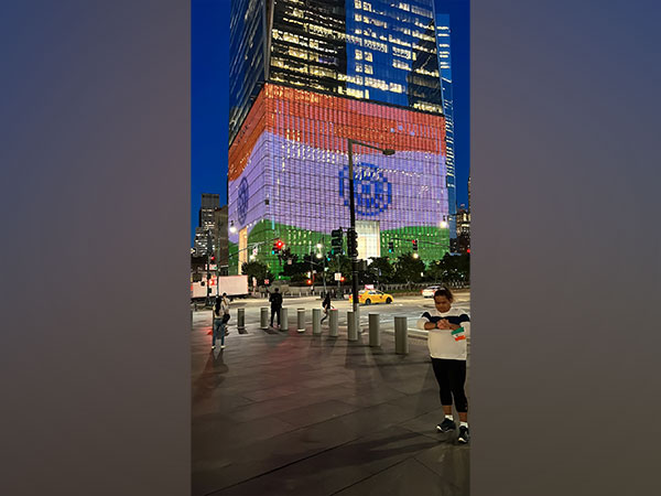 Iconic World Trade Center in New York displays animated Tricolour to celebrate India's Independence Day