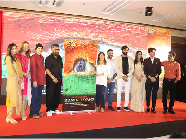 Vivek Agnihotri launches "Bharateeyans", Telugu writer Deen Raj's Hindi Debut, which gives a new identity to the word Indians, starring a Pan India ensemble cast