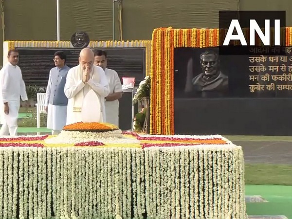 "Ajatshatru of Indian politics": Amit Shah pays homage to former PM Vajpayee on 5th death anniversary