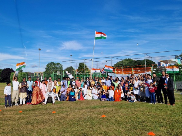 UK's Indian Diaspora Celebrates India's 78th Independence Day in Slough