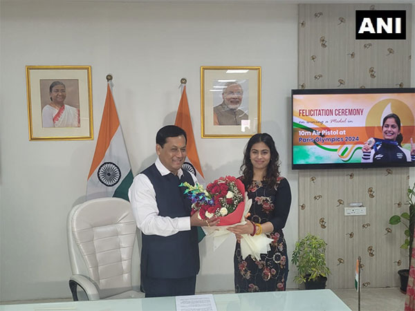 Manu Bhaker Honored by Union Minister for Historic Olympic Achievements