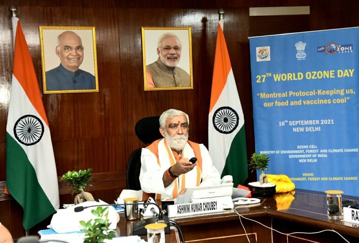 India successfully phased out production of Ozone Depleting Substances: Choubey 