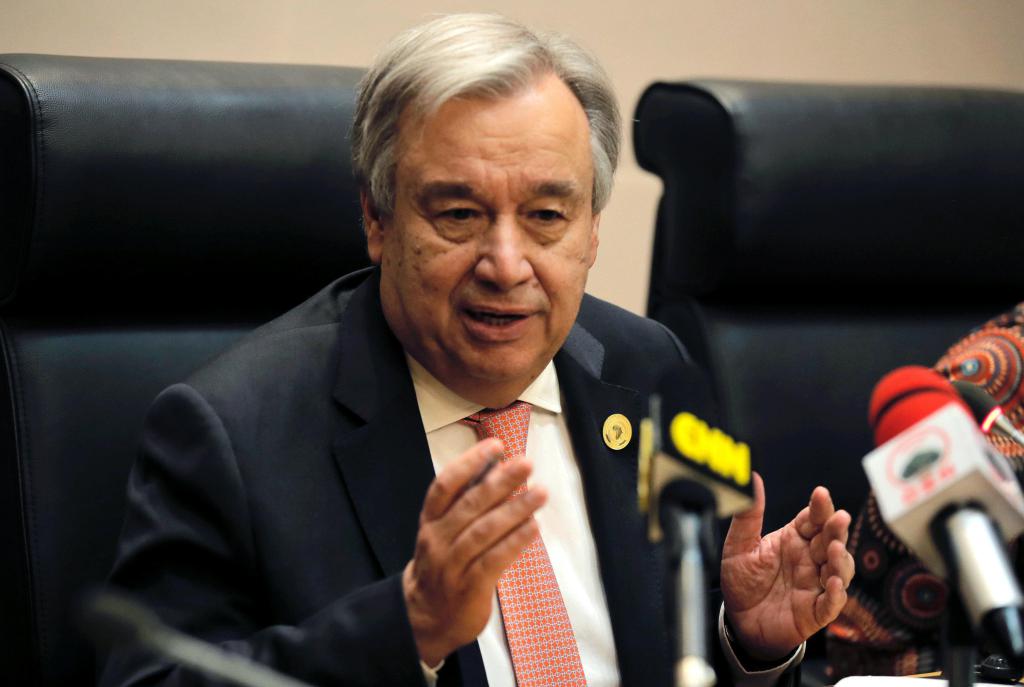 UN chief Antonio Guterres calls for halting violence in Yemen 