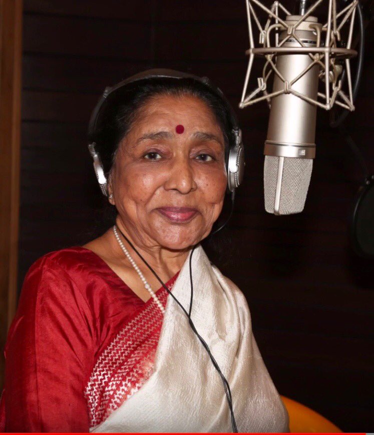 Asha Bhosle records Bengali song after two decades