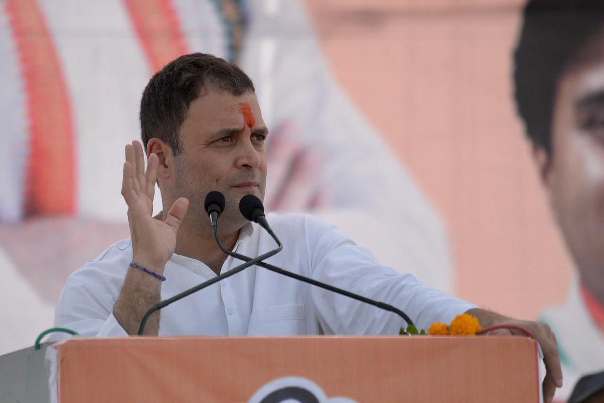 Rahul says Grand Alliance will defeat TRS in Telangana and BJP in Delhi