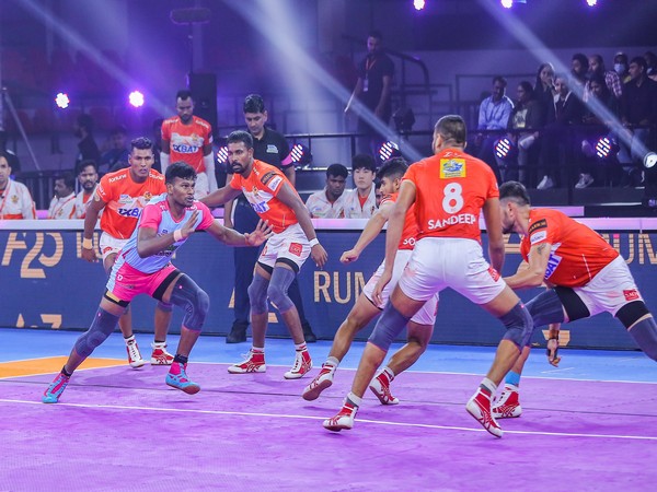 Pro Kabaddi 2022: UP Yoddhas defeats Jaipur Pink Panthers on last raid