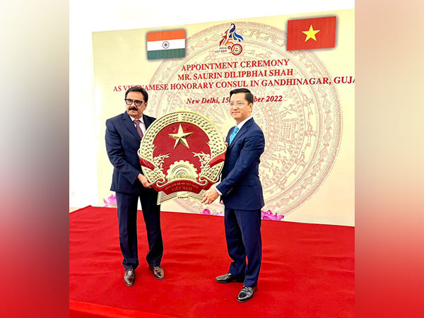 Vietnam embassy appoints Gujarat-based Saurin Shah as Honorary Consul in Gandhinagar