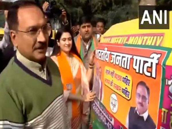 Delhi BJP Rallies Auto Drivers' Support Against AAP as Election Battle Heats Up