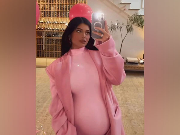 Pregnant Kylie Jenner rocks pink outfit at Stormi, Chicago West's birthday party