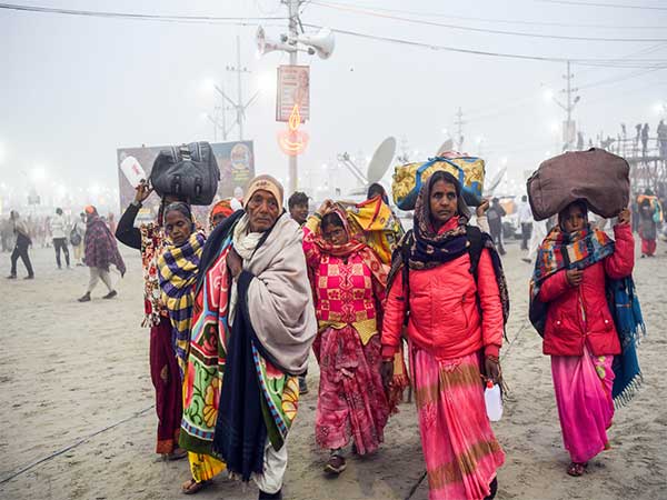 Massive Turnout at Mahakumbh Mela Amid Tight Security Measures